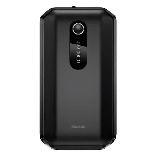 Пускозарядний пристрій Бустер Baseus AIR Car Jump Starter Super Energy 3in1 12V 10000mAh 1000A з функцією Павербанку 5V/3A і LED ліхтарика Чорний ПП-0001 фото