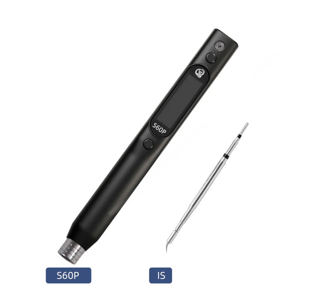 Паяльник SEQURE S60P IS с OLED дисплєєм SQ-60P-01 фото