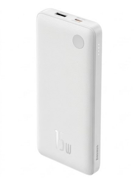 Зовнішній акумулятор УМБ Baseus Airpow Lite 10000 mAh 15W BS-10000Wh15 фото