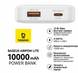 Зовнішній акумулятор УМБ Baseus Airpow Lite 10000 mAh 15W BS-10000Wh15 фото 3