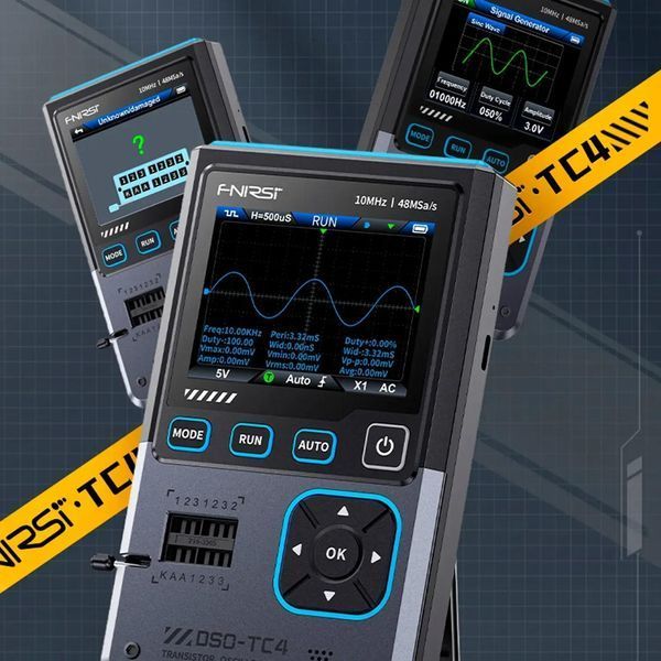 FNIRSI DSO-TC4 Портативний цифровий осцилограф ВП-0004 фото