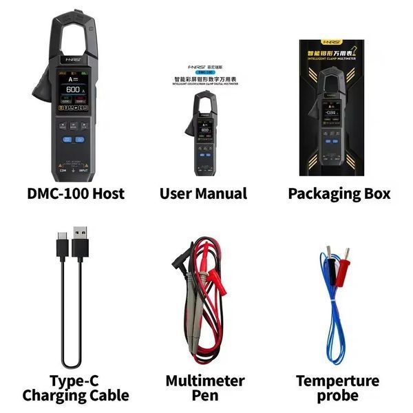 FNIRSI DMC-100 Умные токоизмерительные клещи ВП-0009 фото